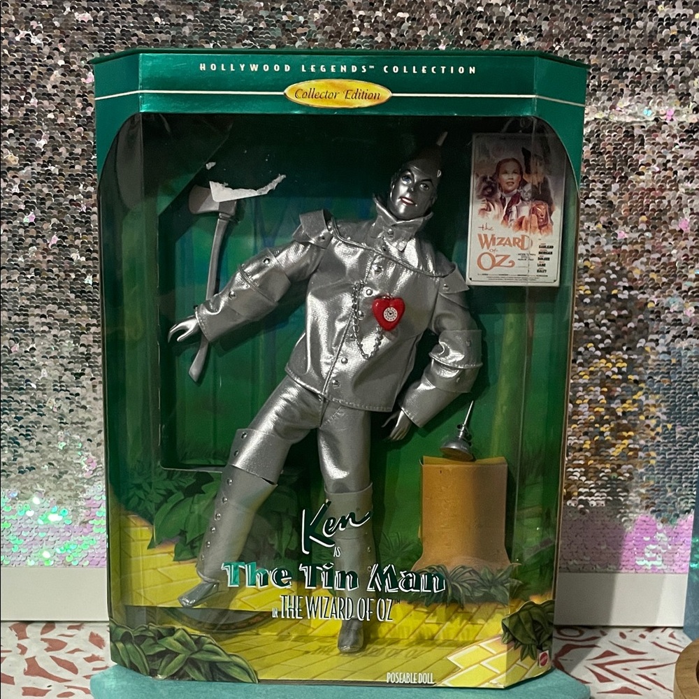 Ken as The Tin Man Doll - Silver